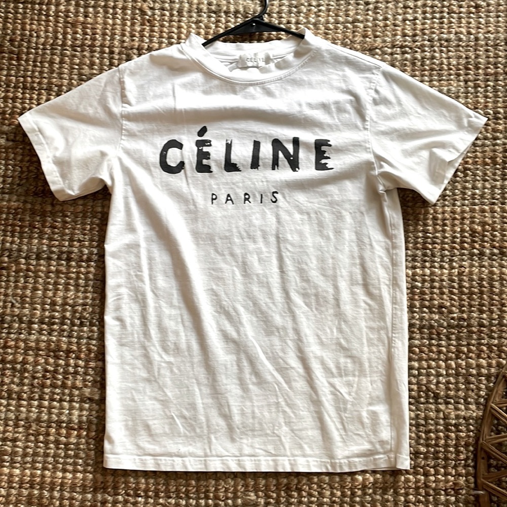 Celine logo tee